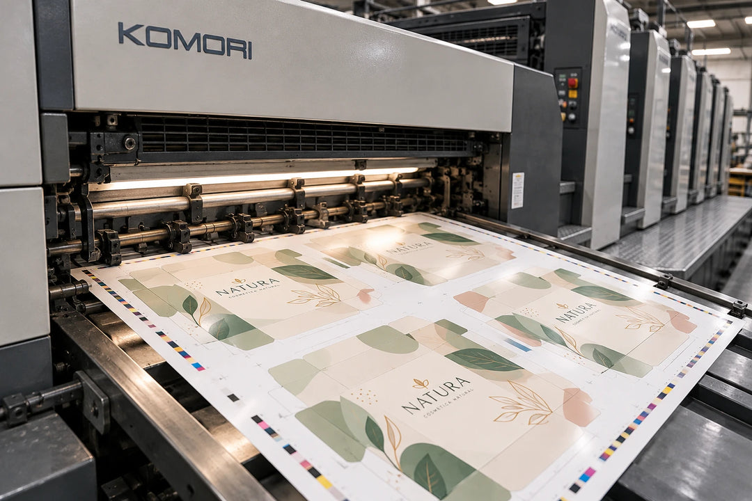 Impresión offset de pliegos para fabricar cajas plegadizas personalizadas